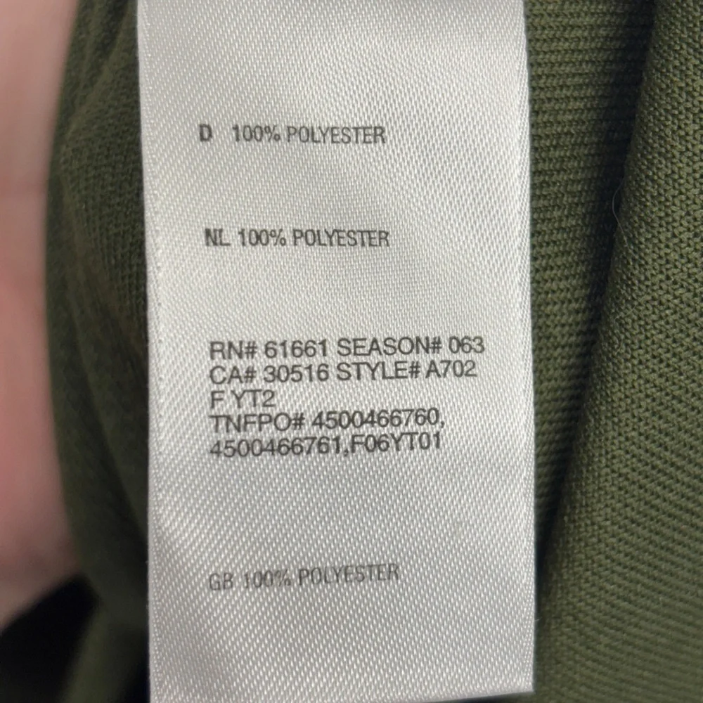 The North Face Green Quarter-Zip Pullover‎